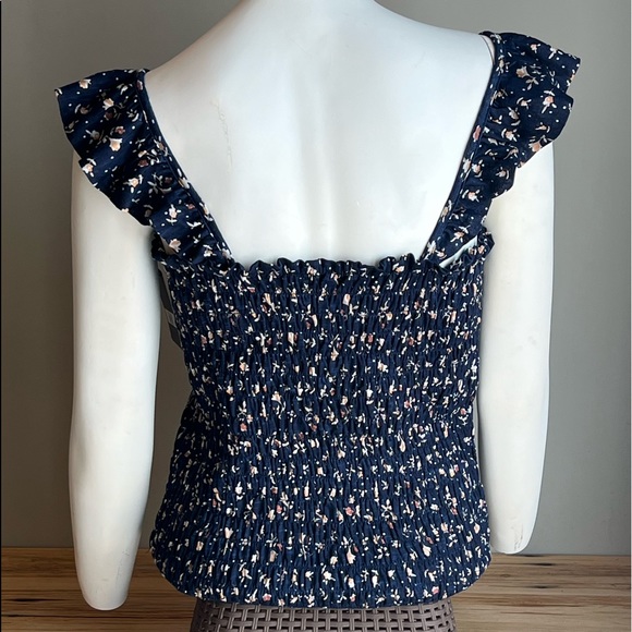 NWT Lucky Brand Navy Top Size Large - Picture 5 of 7